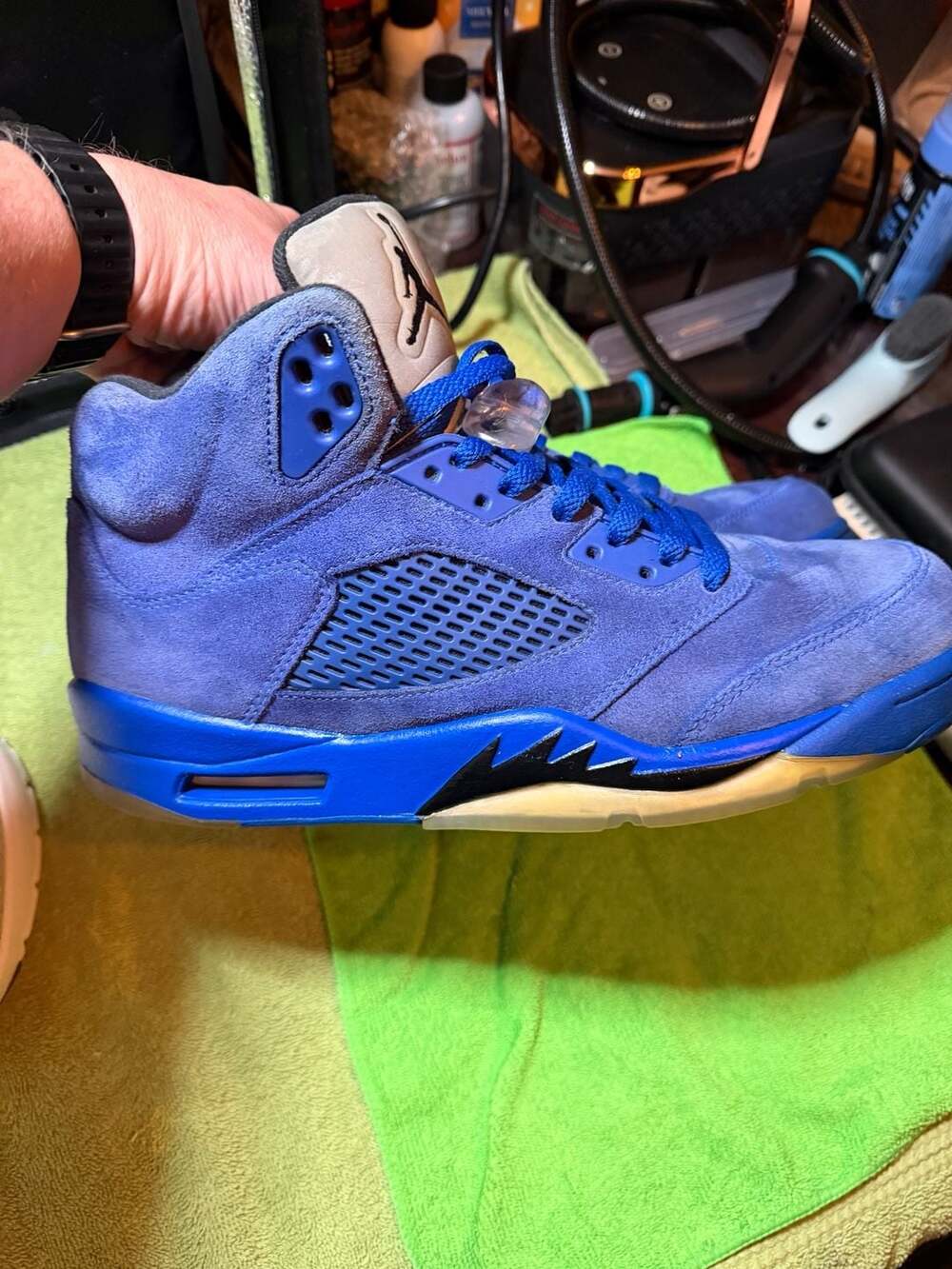 Air Jordan 5 Retro 'Blue Suede' (136027-401)